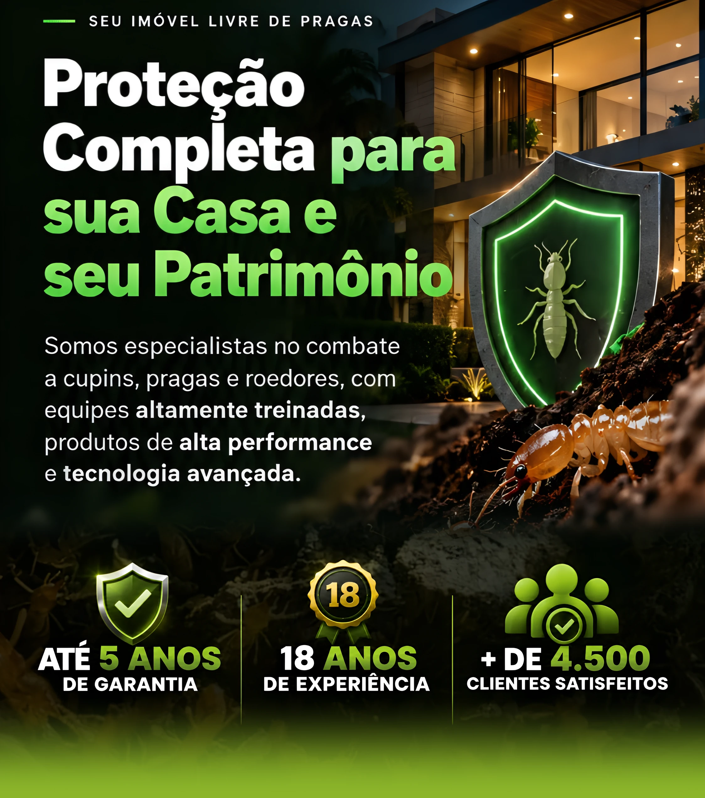 Proteção Completa para sua Casa e seu Patrimônio — Protect Insect